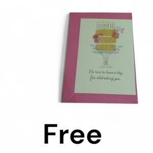 friendship birthday card Free With Purchase